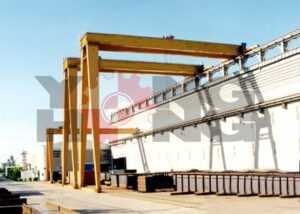 เครนกึ่งเครนขา Semi Gantry Crane