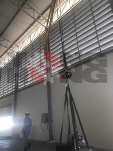 เครนติดผนังยื่นแขนหมุน Wall Jib Crane