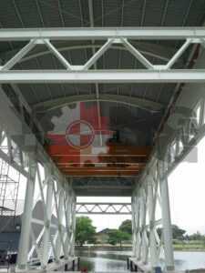 เครนเหนือศีรษะ แบบคานคู่ Overhead Crane Double Girder 2